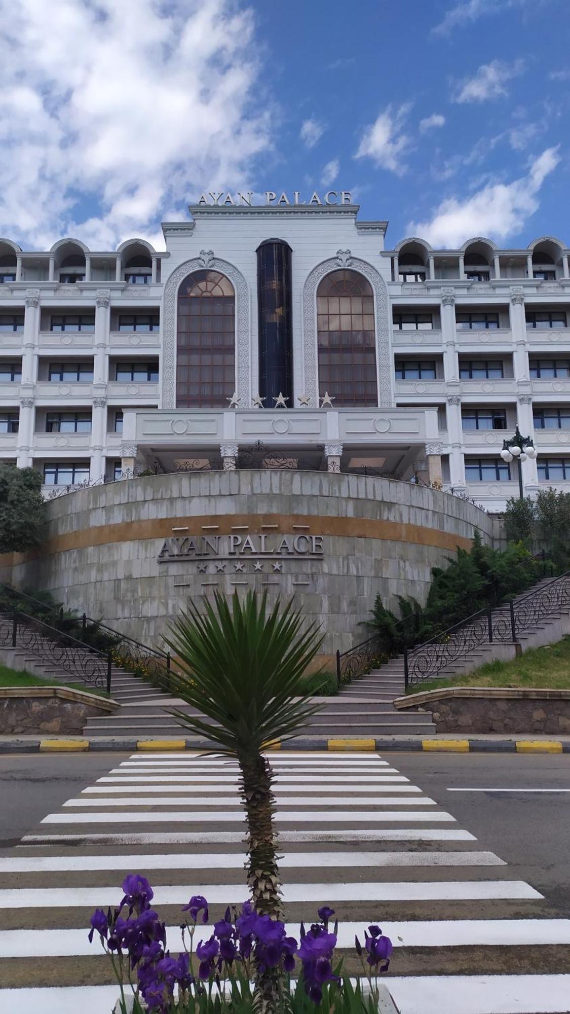 Ayan Palace Hotel Tovuz エクステリア 写真