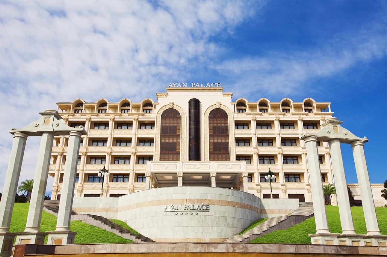 Ayan Palace Hotel Tovuz エクステリア 写真